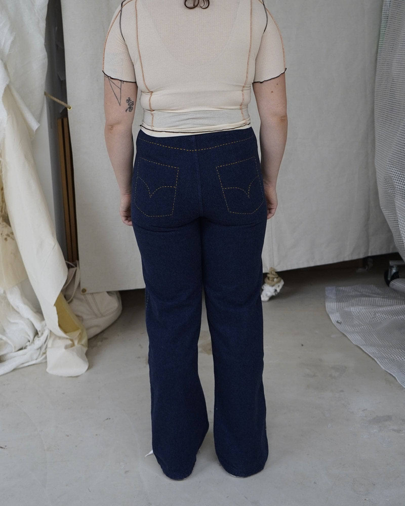 BASERANGE Vecto Pants - Organic Cotton Denim outlook