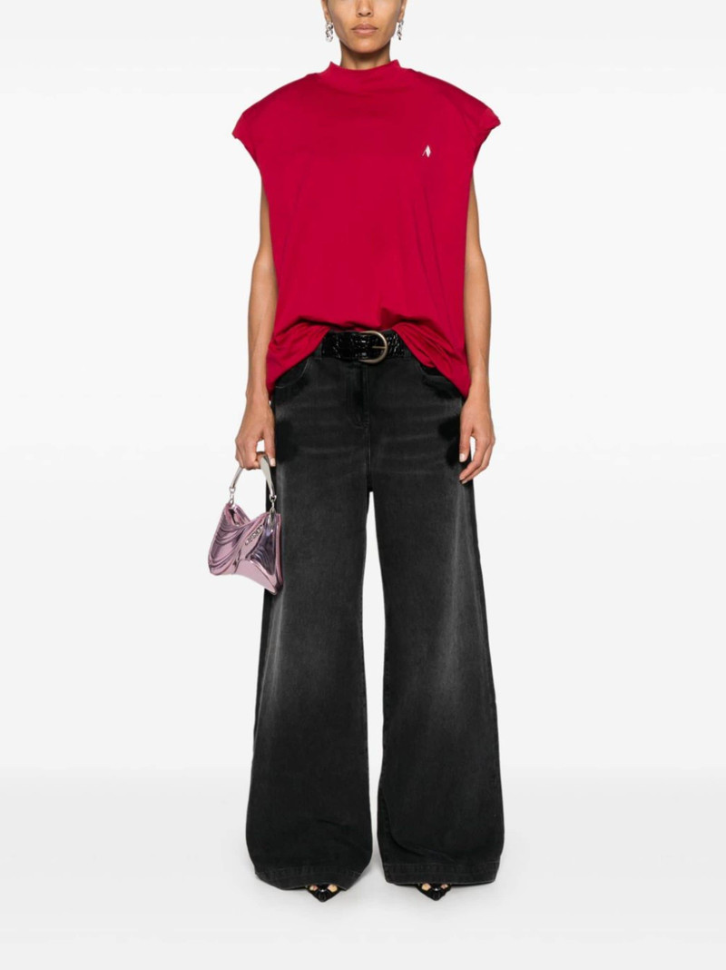 THE ATTICO layered-waist jeans outlook
