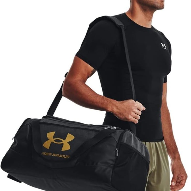 Under Armour Undeniable 5.0 Small Duffle Bag 'Black Gold' 1369222-002 - 4
