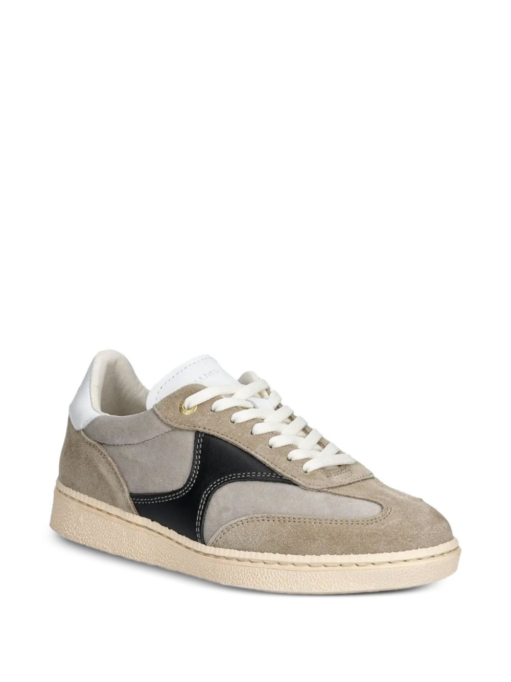 suede low-top sneakers - 2