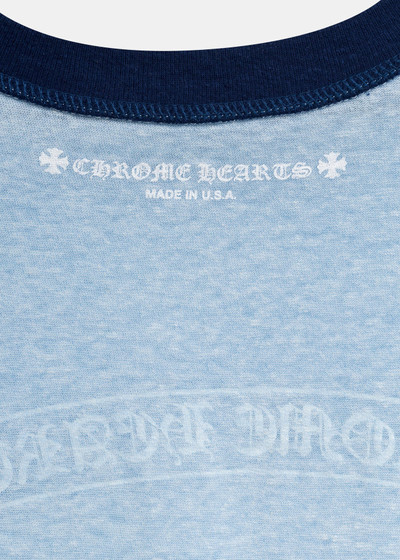 Chrome Hearts Women’s Blue Two Tone Roller Skates Tee outlook