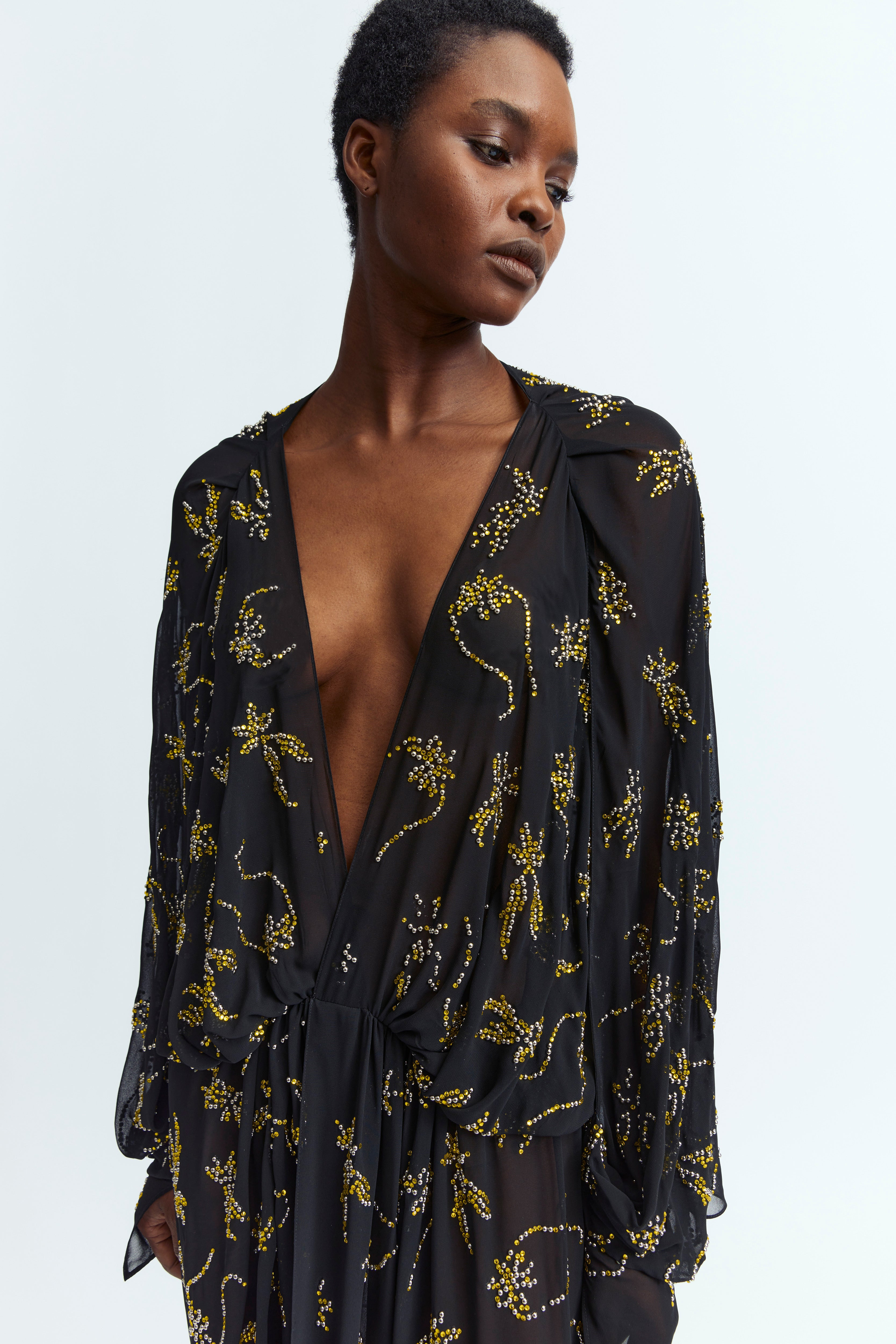LICIA DRESS IN CHIFFON - 3