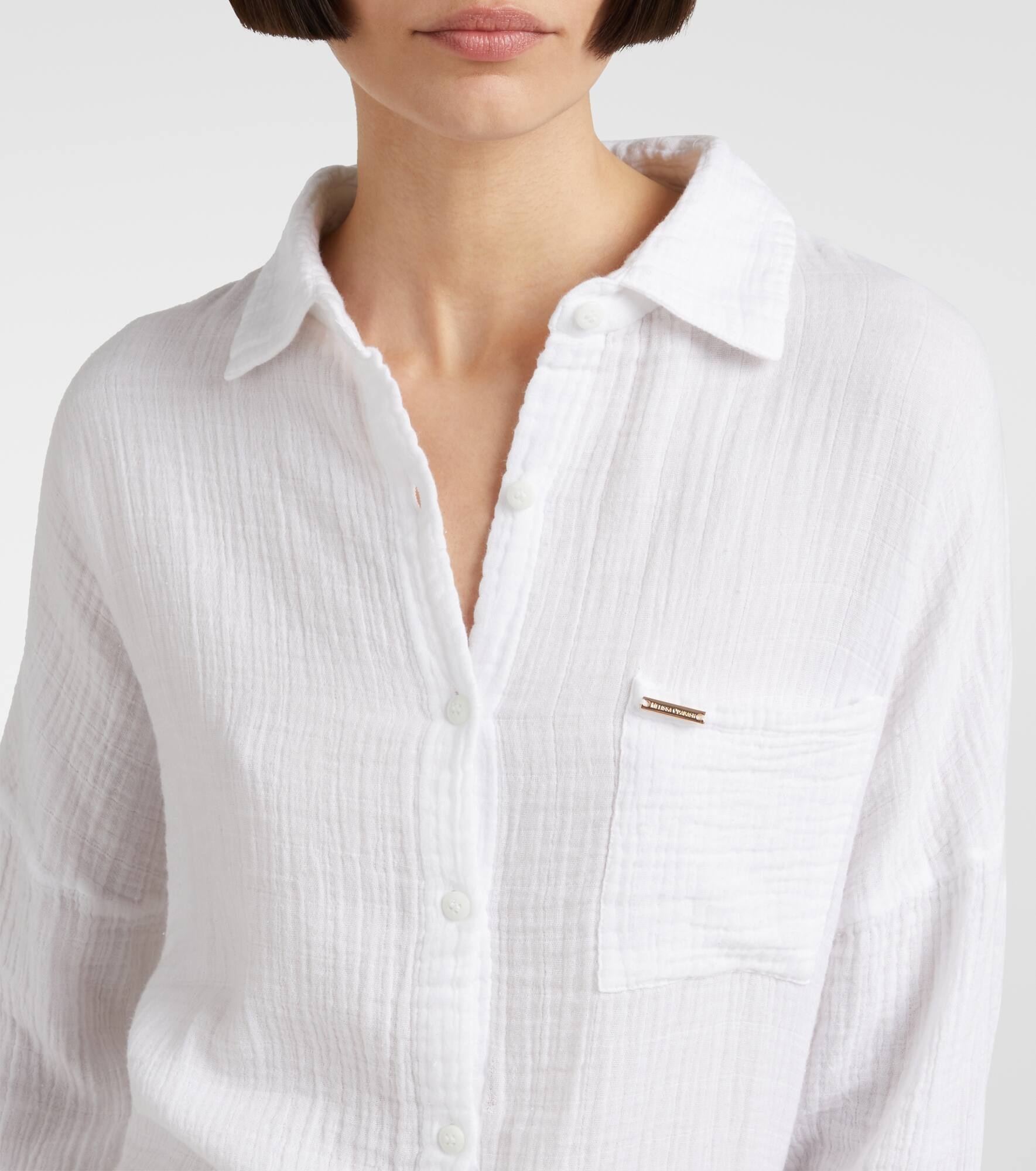 Sara cotton shirt dress - 4