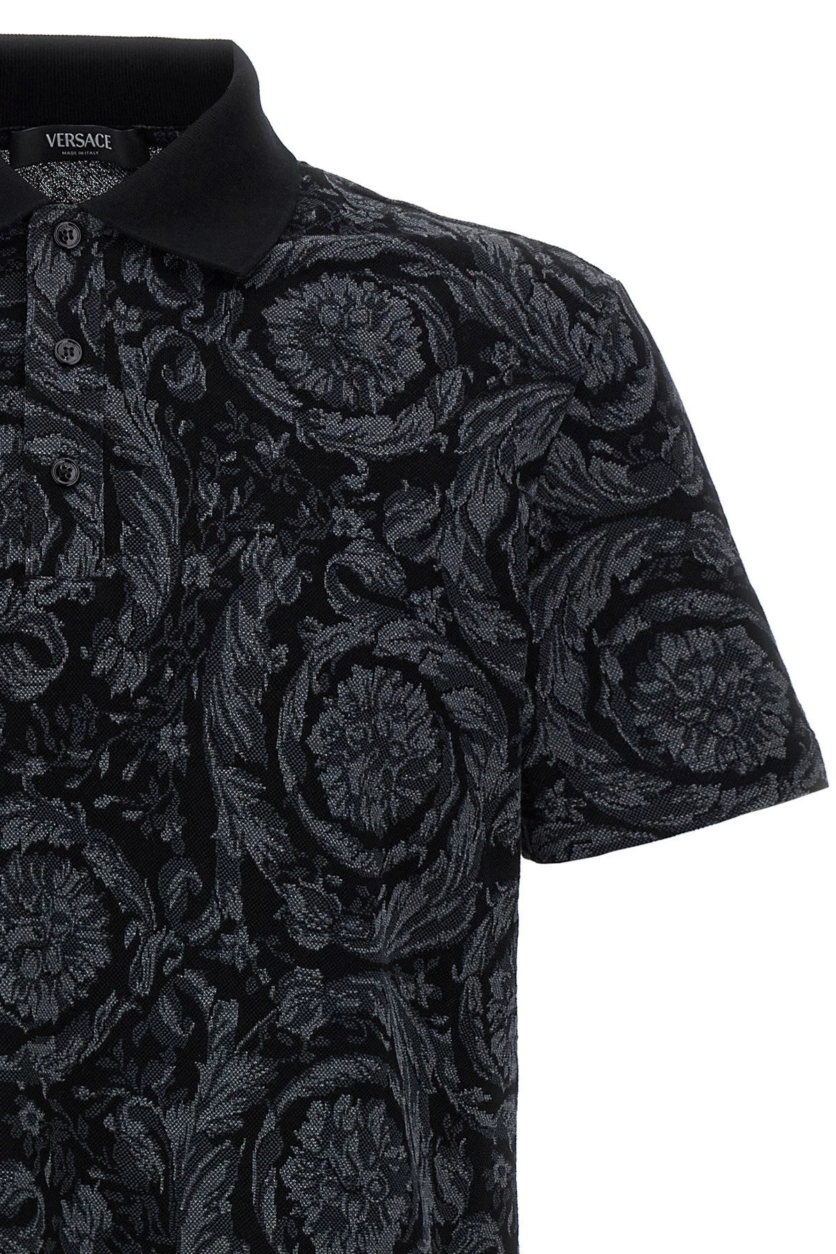 Versace Men Baroque Polo Shirt - 4