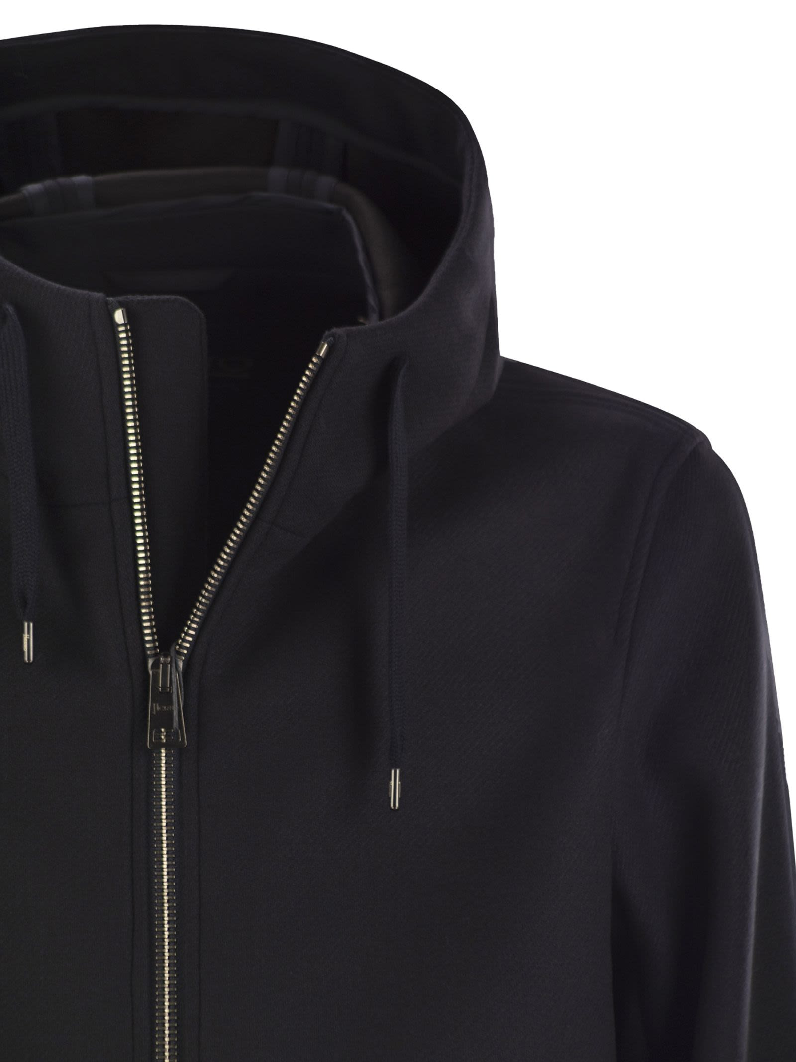 Herno Men Hooded Parka In Technical Fabric - 4