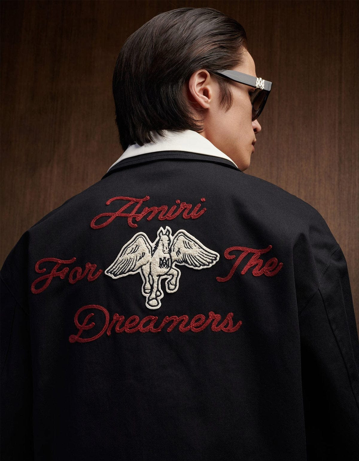 Amiri Black Embroidered Dreamers Blouson - 2