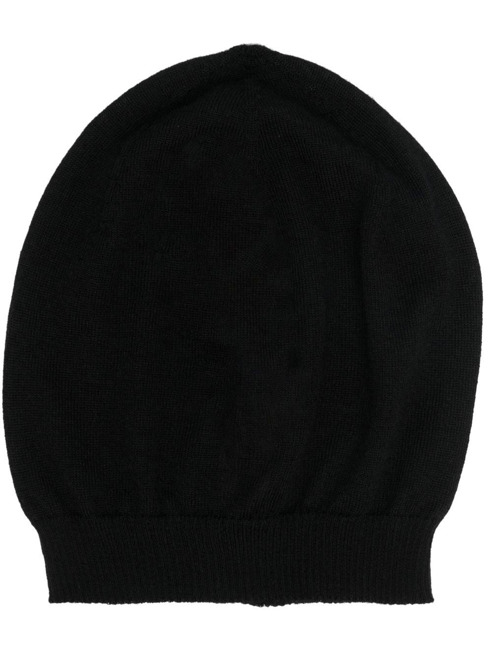 fine-knit cashmere beanie - 1