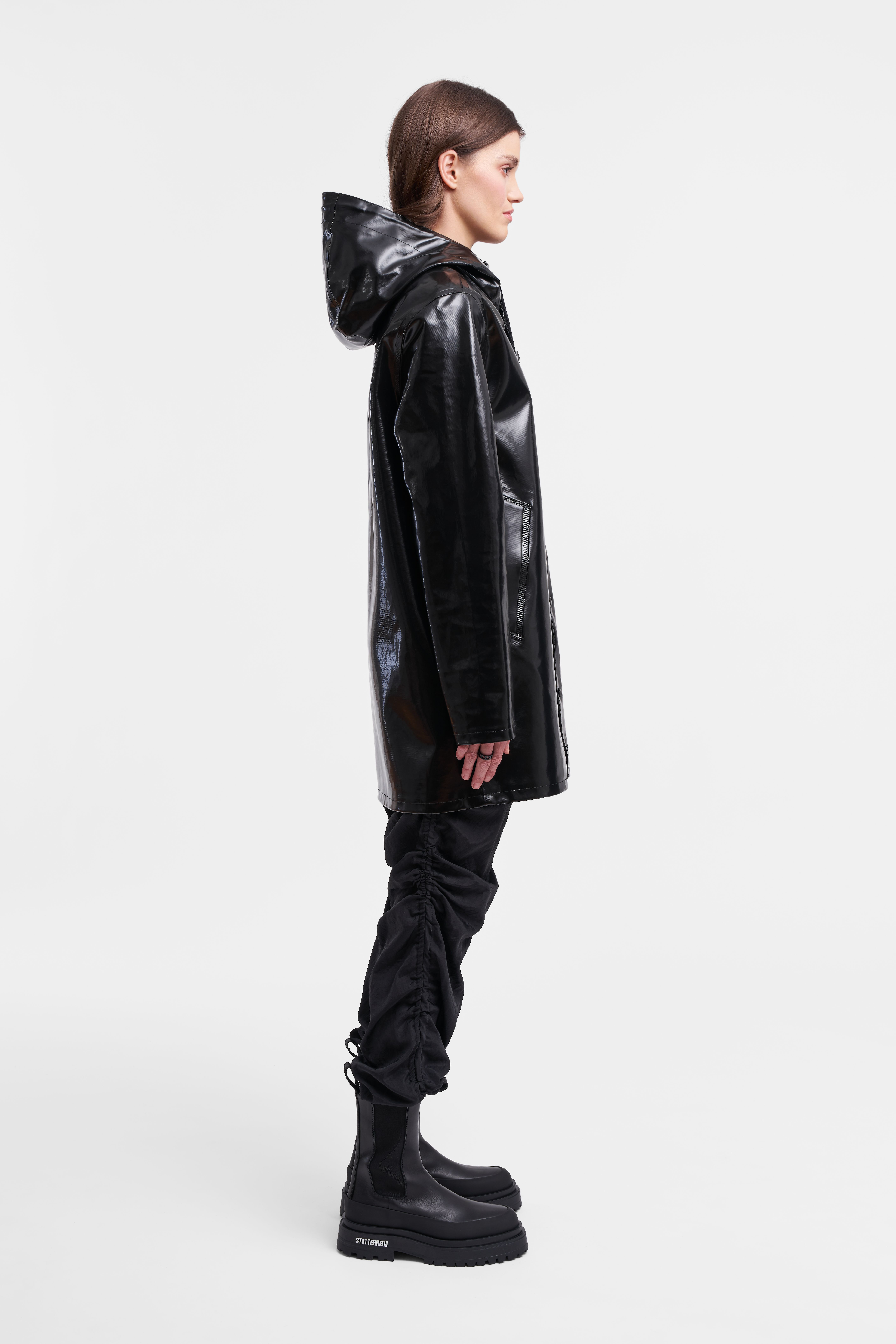 Stockholm Opal Raincoat Black - 10