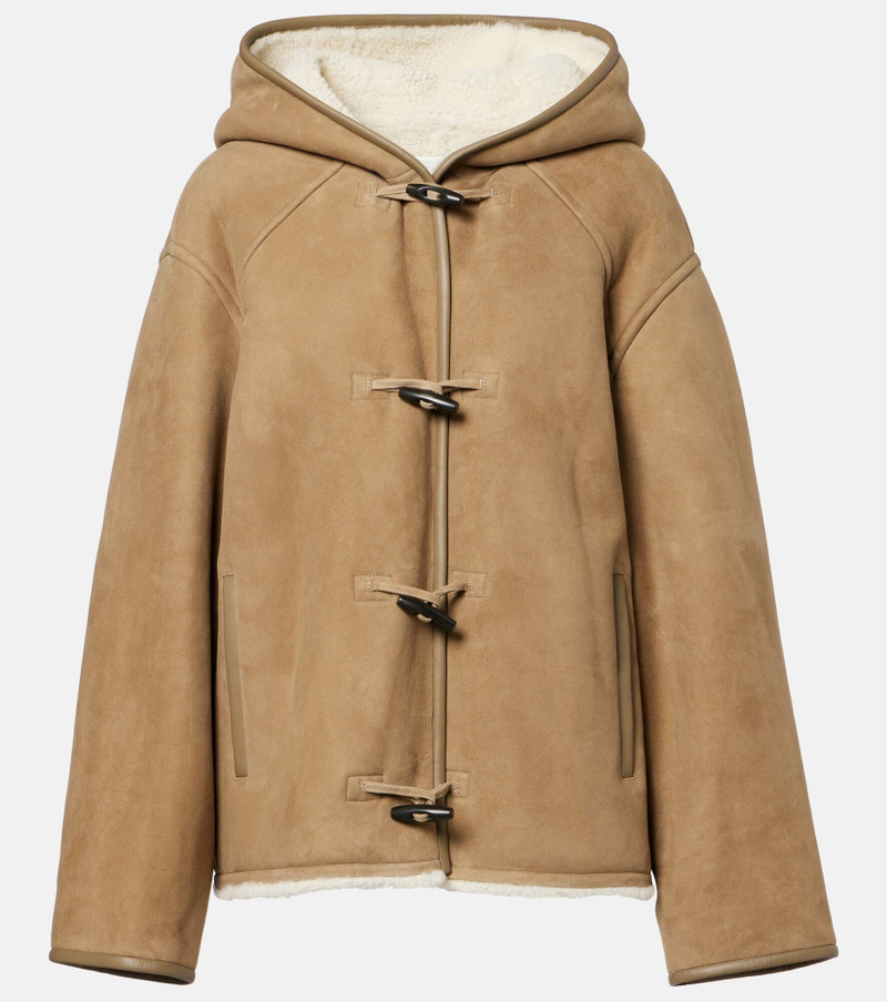 Reversible leather and shearling jacket 1