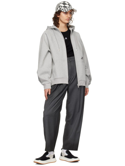 ADER error Gray Pleated Trousers outlook