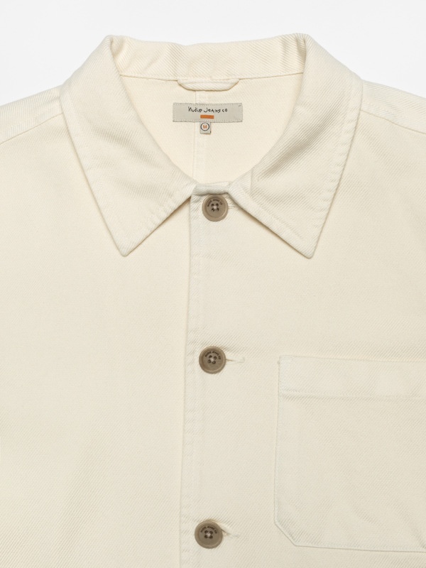 Barney Worker Jacket Ivory - 3