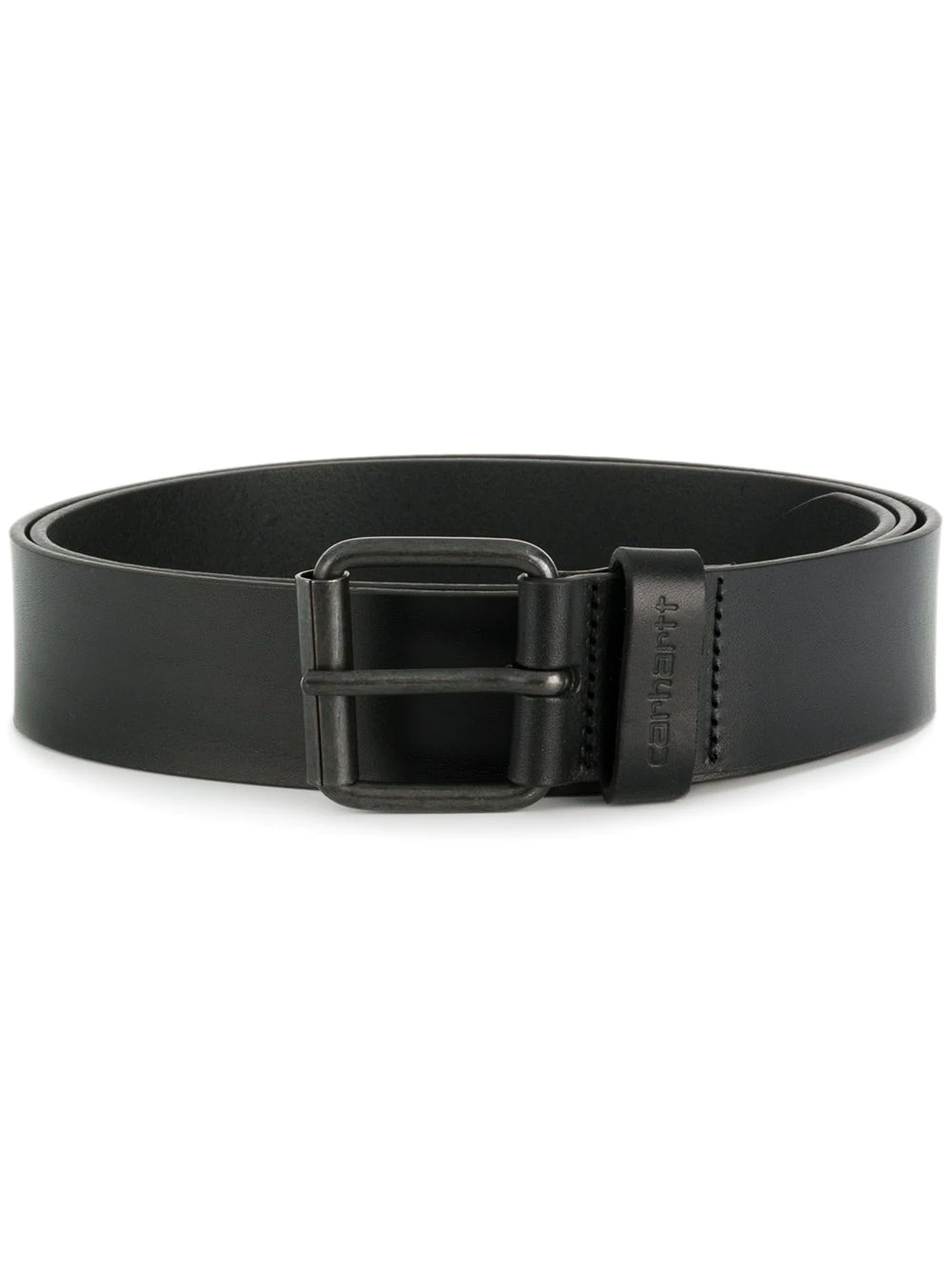 tonal leather belt - 1