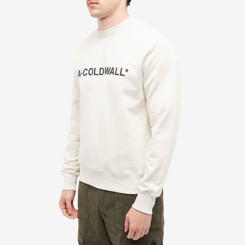 A-COLD-WALL* A-COLD-WALL* Logo Crew Sweat outlook