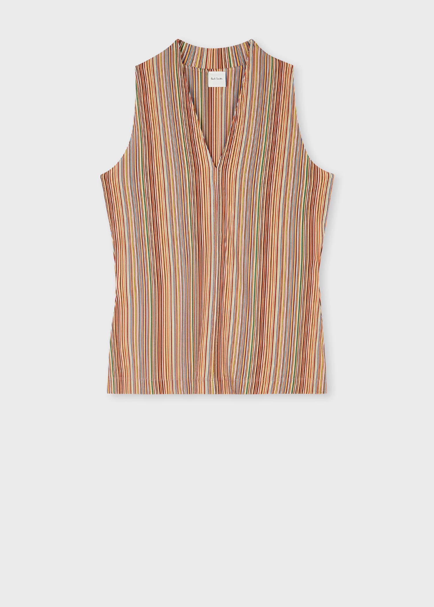 Women's Viscose 'Signature Stripe' Vest Top - 1