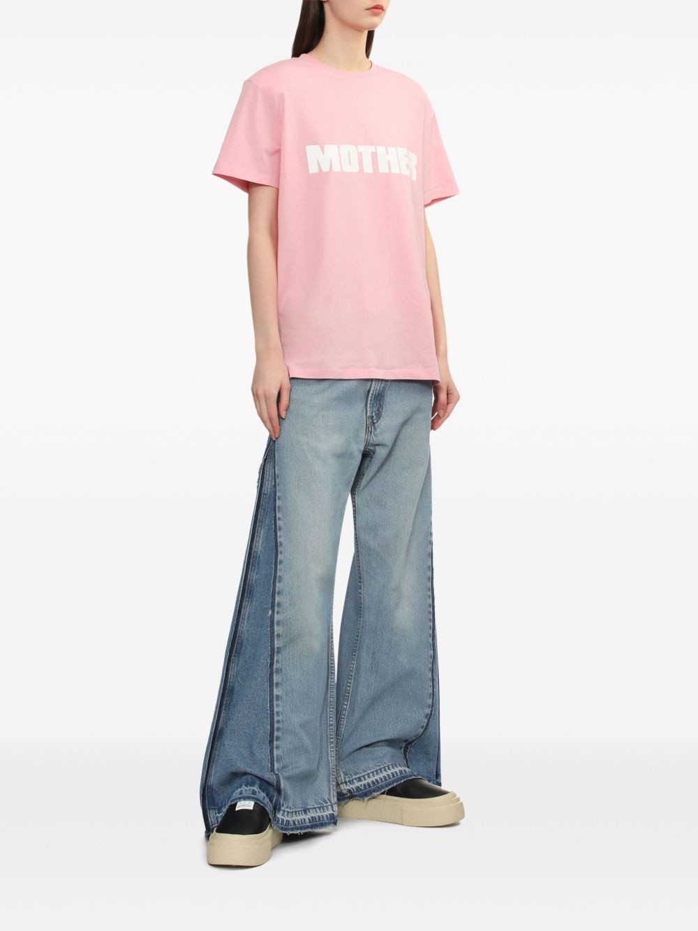 logo-print T-shirt - 2