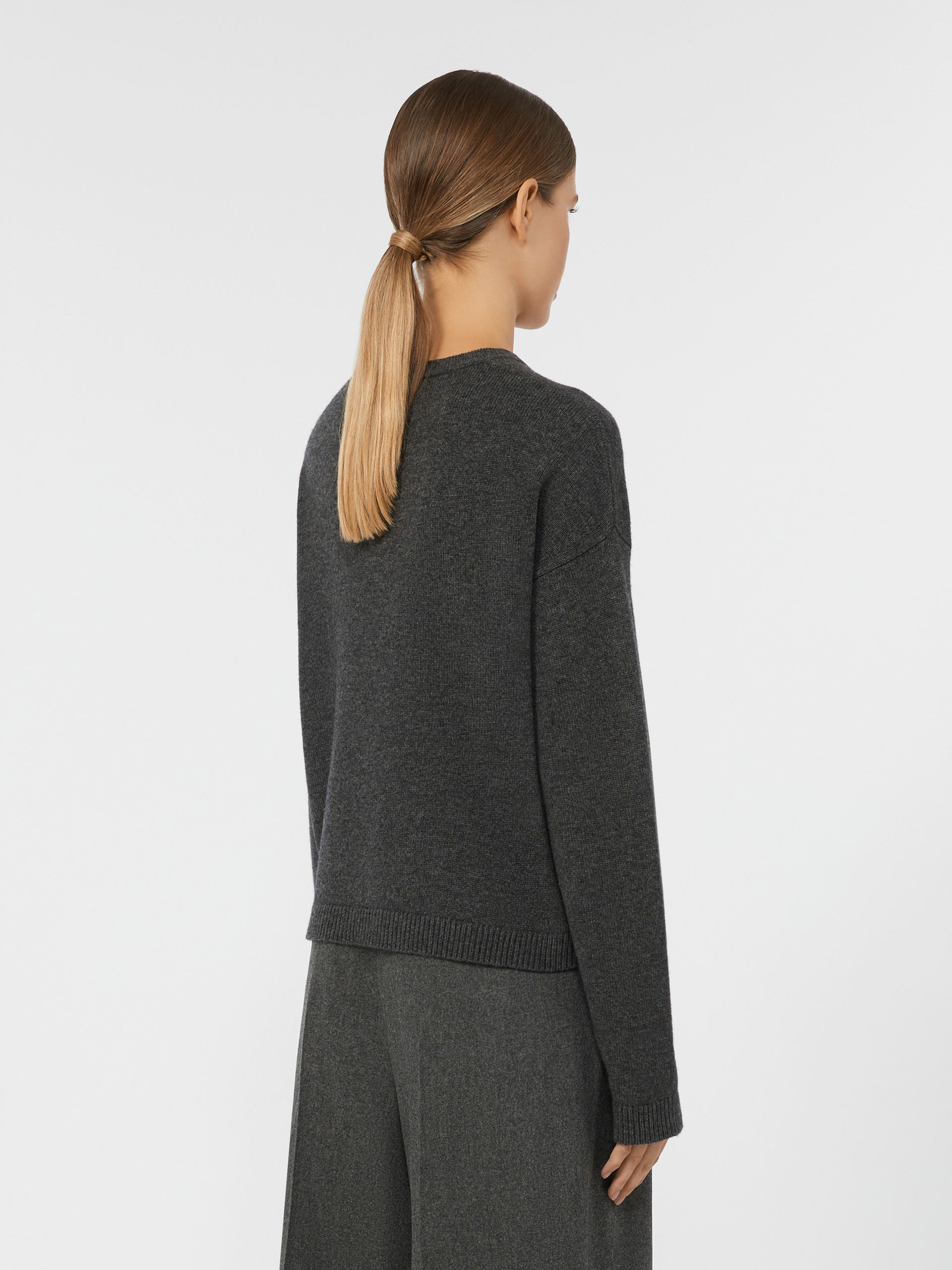 LONDON Wool and cashmere mini jumper - 4