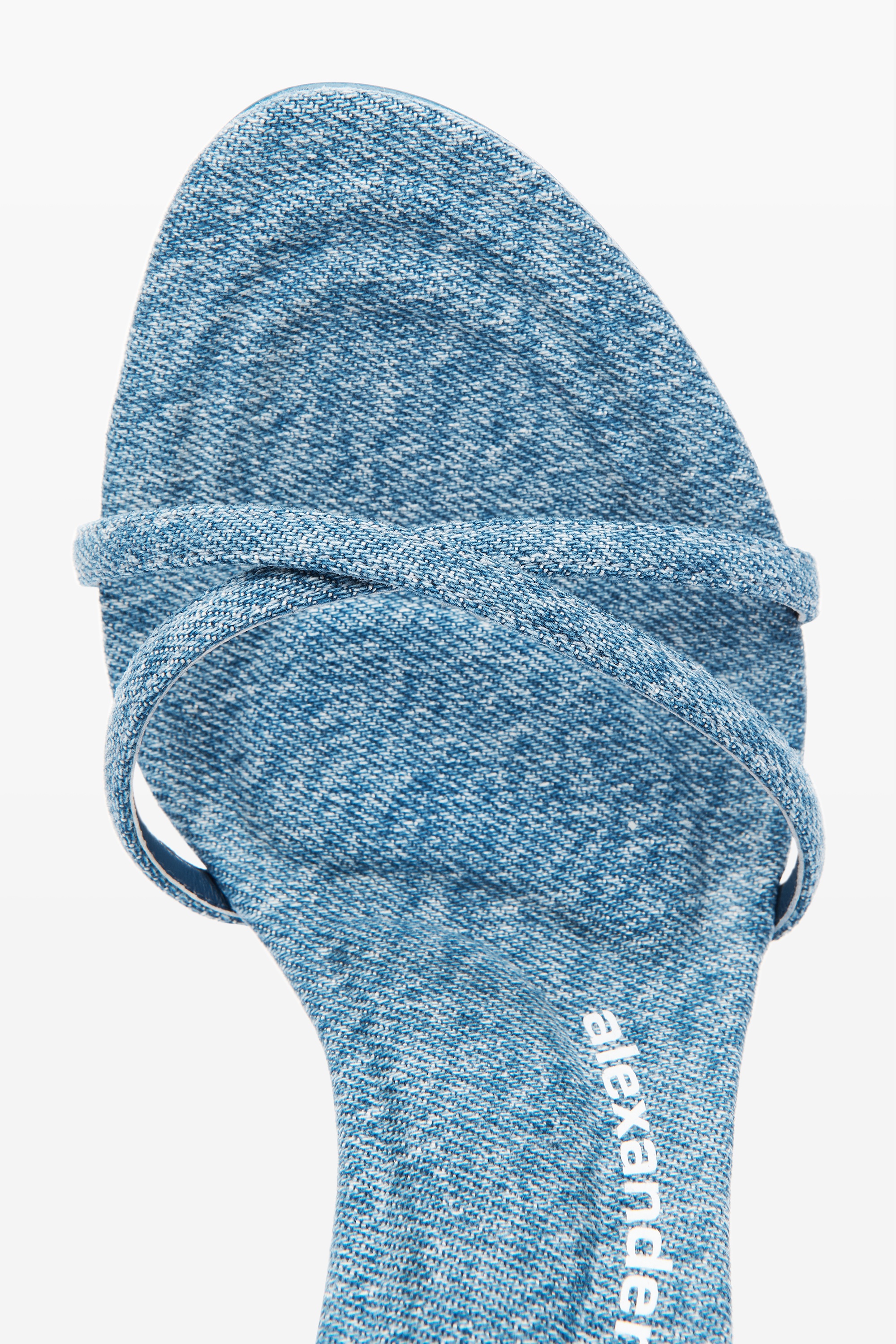 DAHLIA 105 SANDAL IN WASHED DENIM - 3