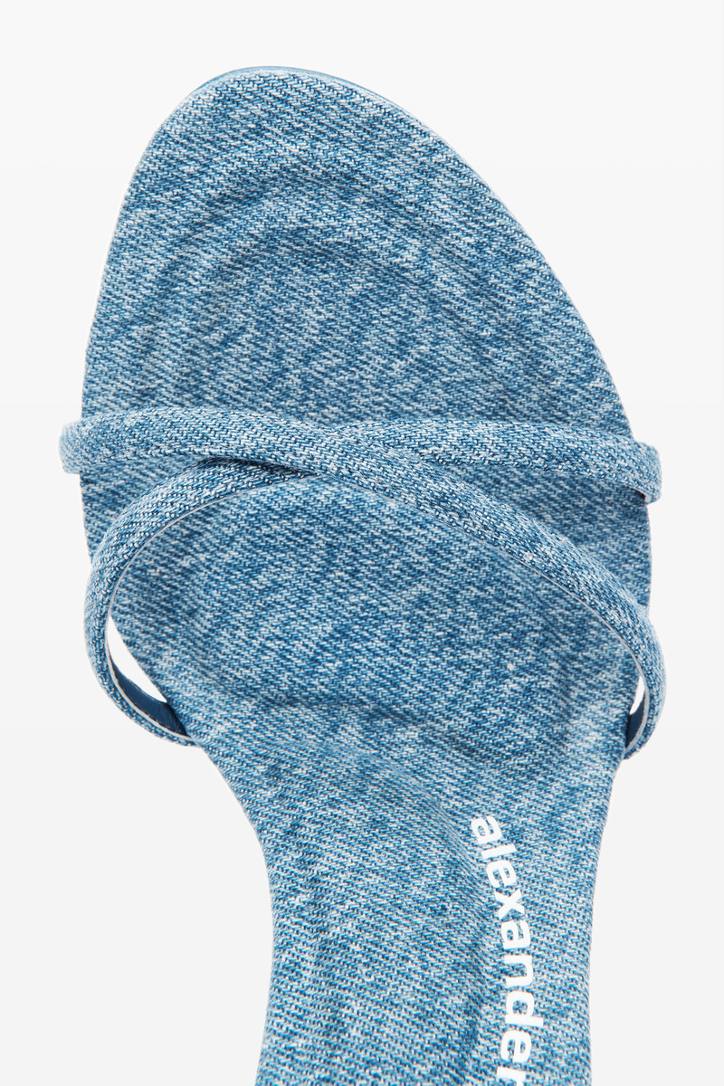 DAHLIA 105 SANDAL IN WASHED DENIM 3