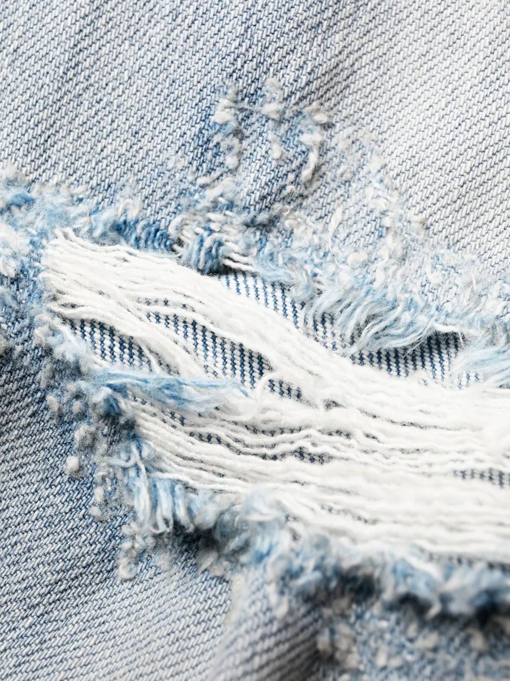 ripped-detail denim jeans - 8