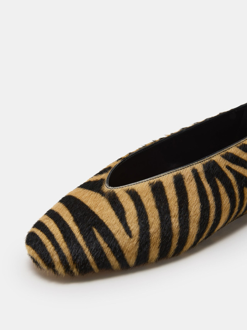 Luna Slipper / Zebra Calf Hair 4