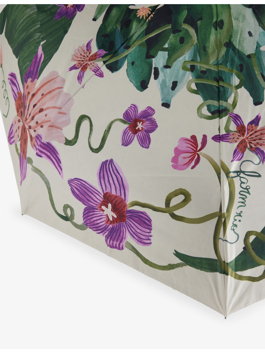 Graphic-Print Woven Umbrella - 3
