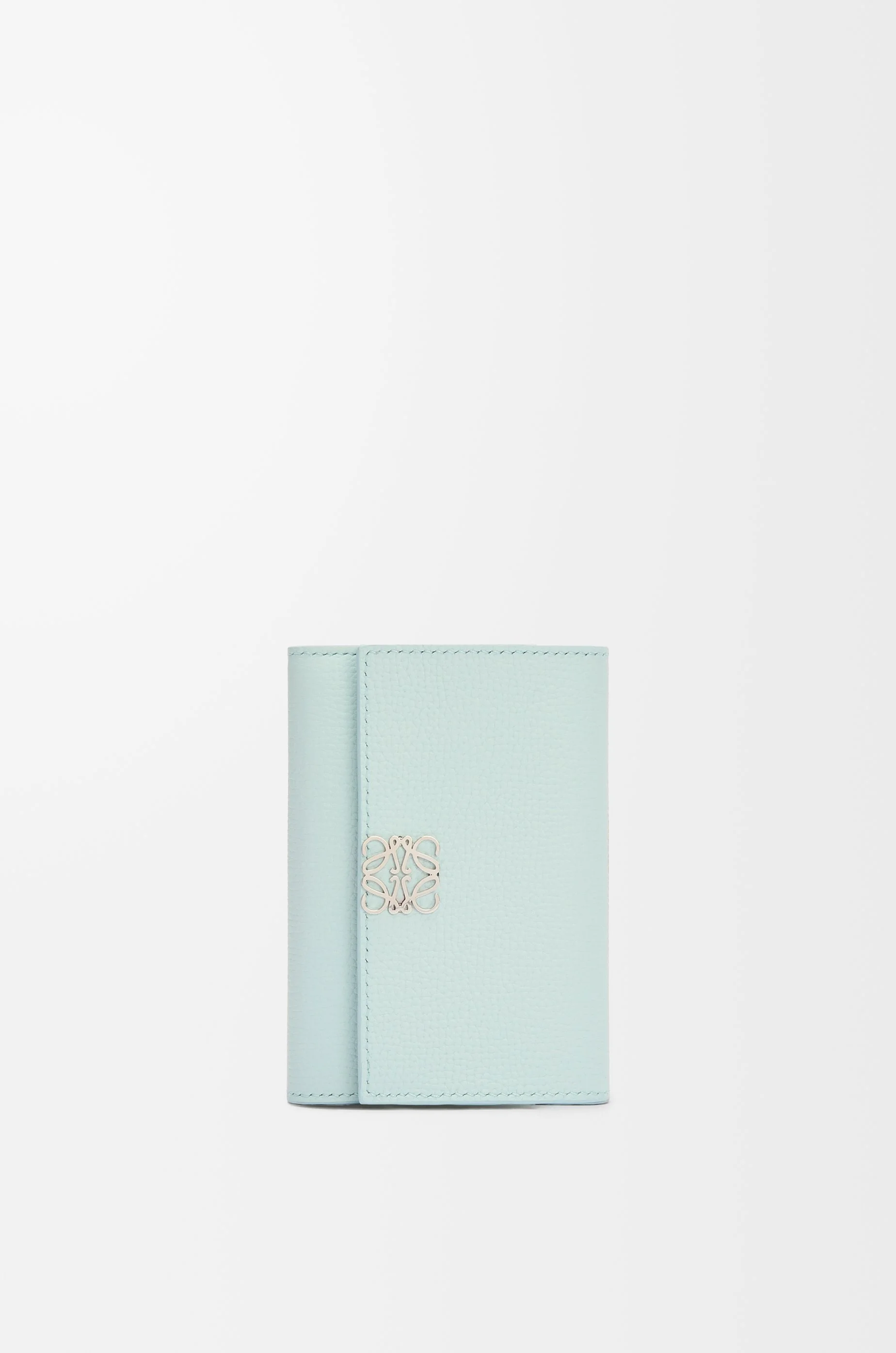 Anagram small vertical wallet in pebble grained calfskin - 1