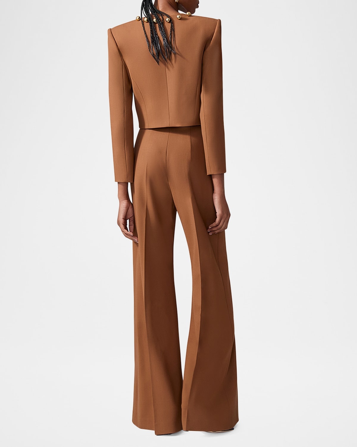 High Waist Wide Leg Diane Pant - 3