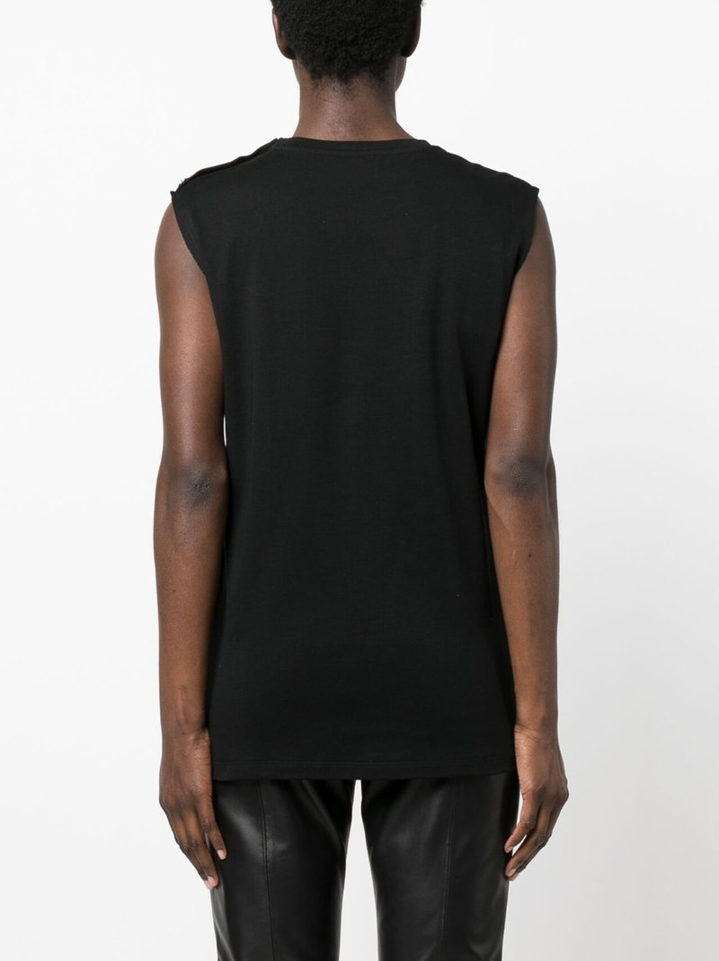 logo-print tank top 4