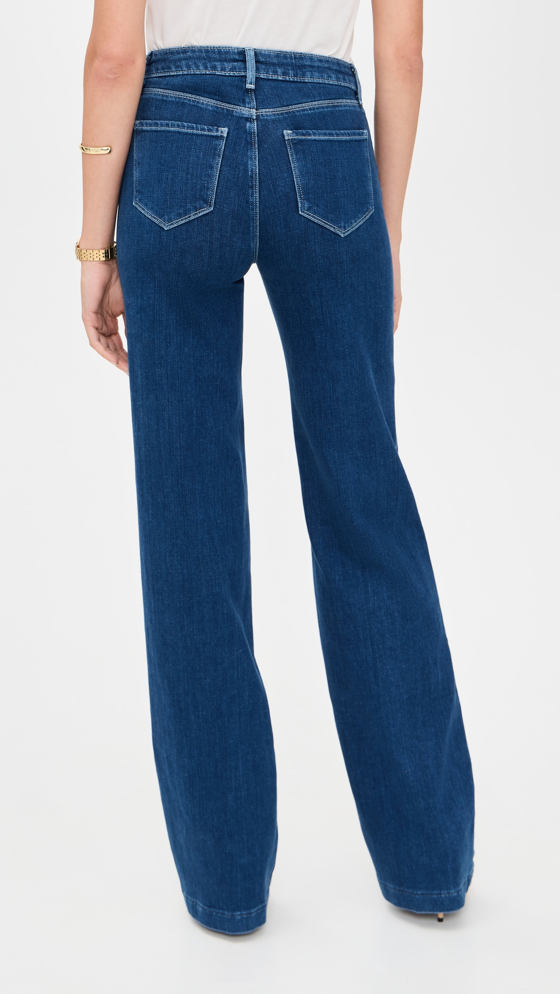 Clayton High Rise Wide Leg Jeans - 2