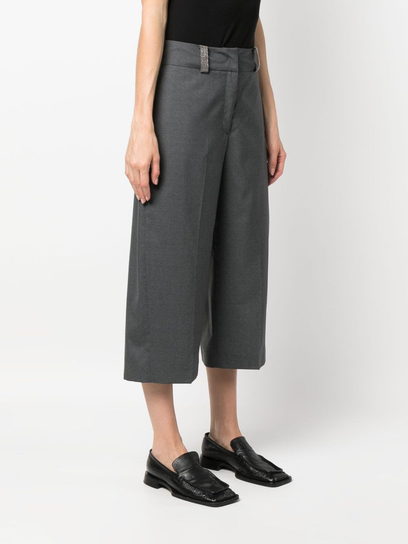 pressed-crease wool cropped trousers 3
