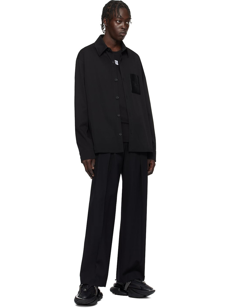 Balmain Black Couture Label Shirt outlook