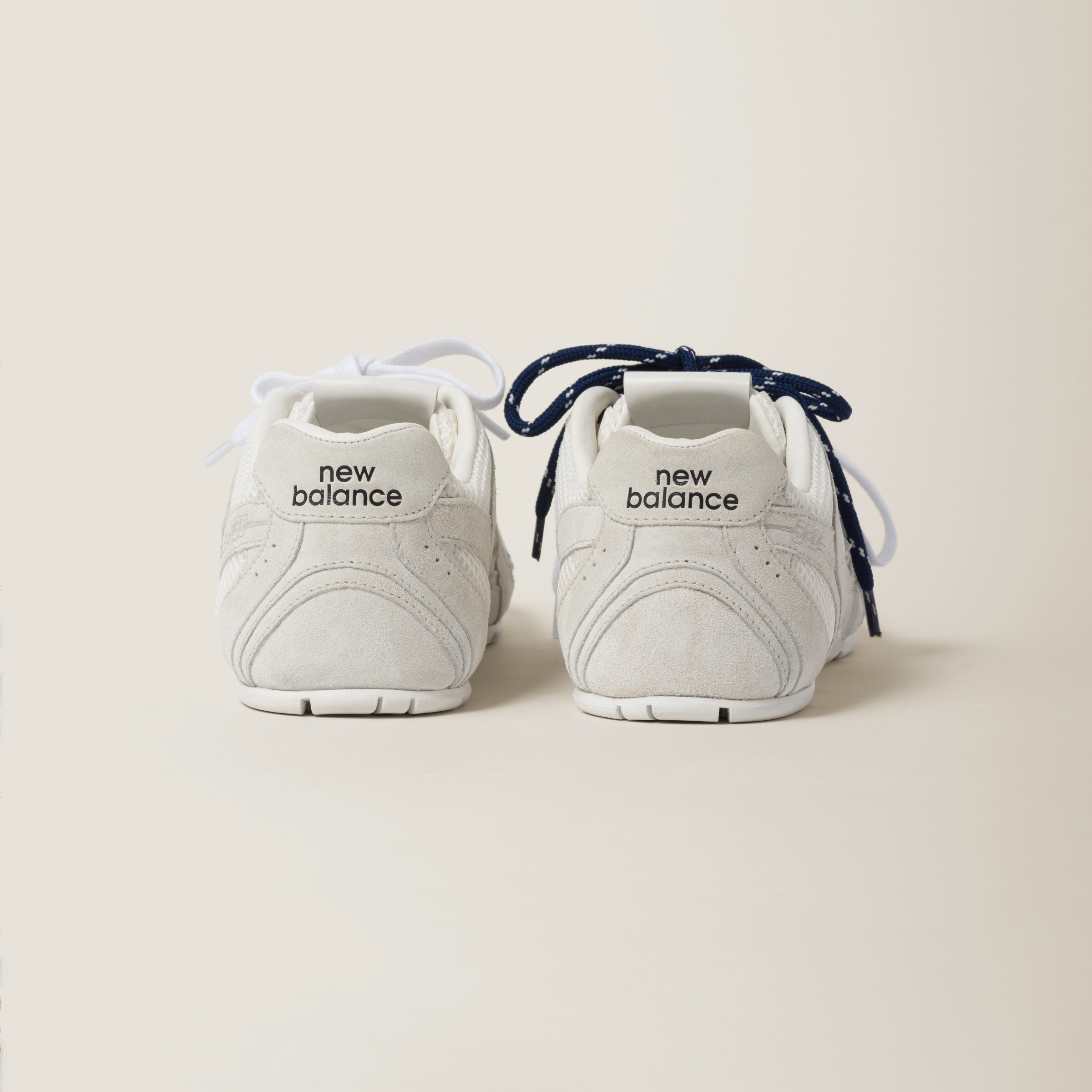 New Balance X Miu Miu 530 SL suede and mesh sneakers - 3