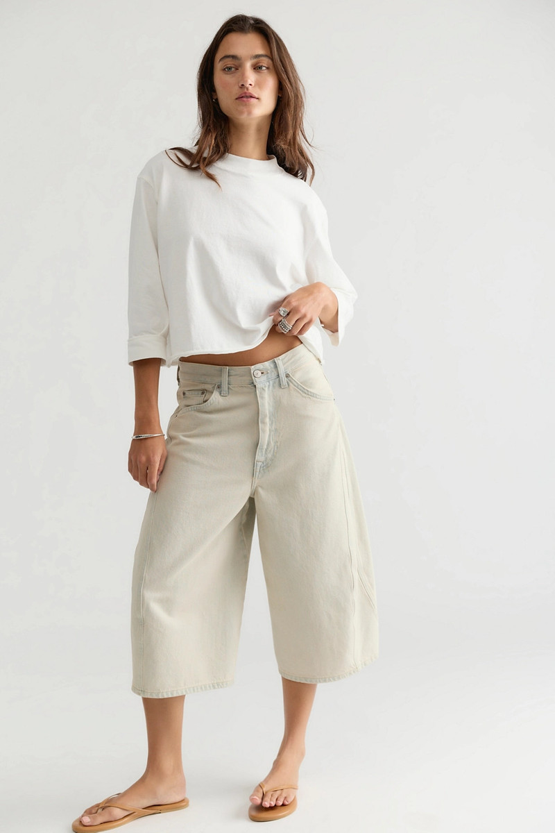 We The Free Gracie Cropped Crew Neck Top 3