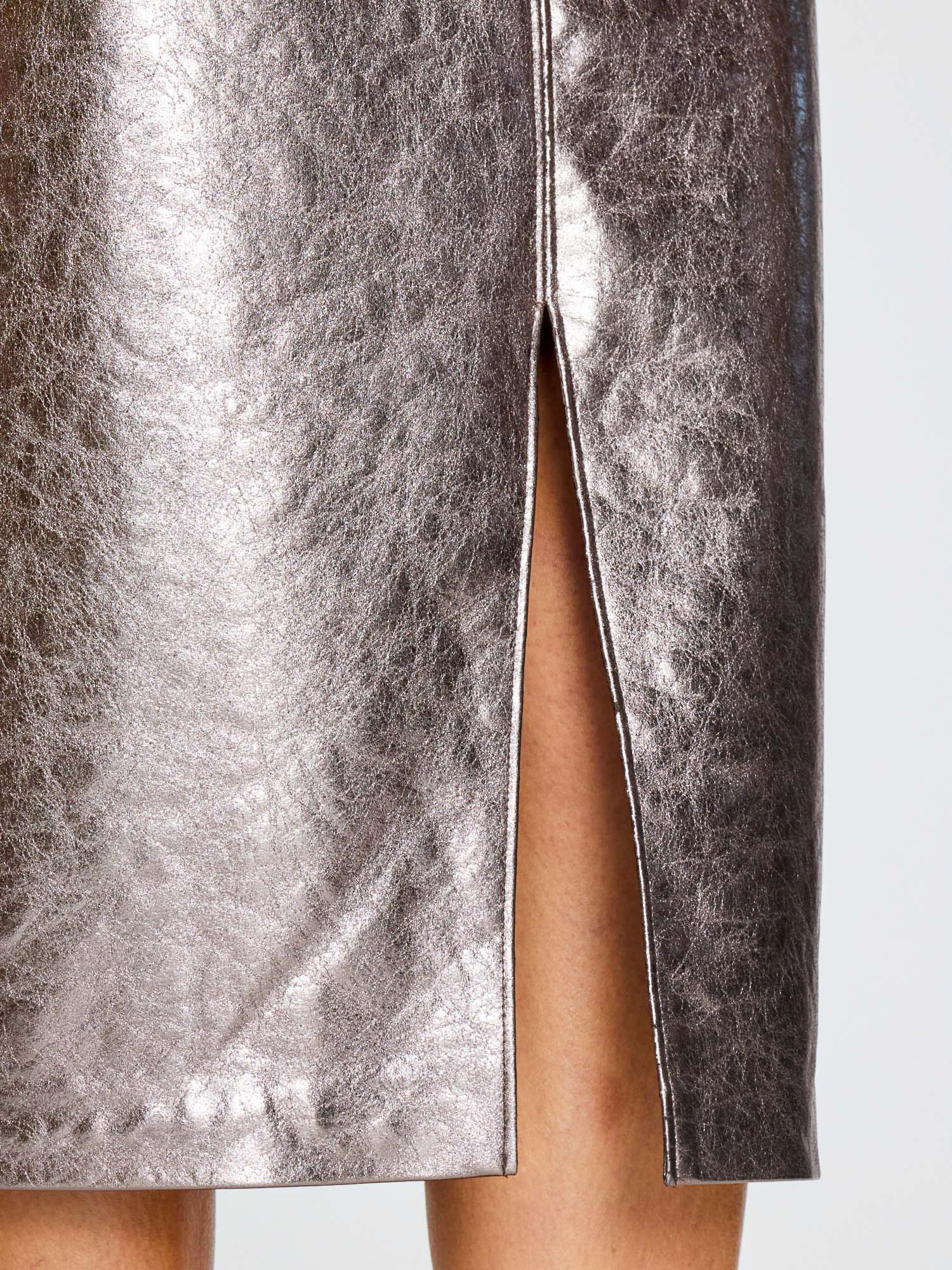 The Esme Metallic Skirt - 4