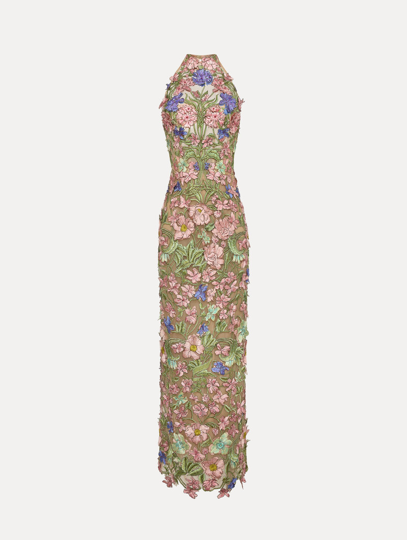ART NOUVEAU THREADWORK GOWN 1
