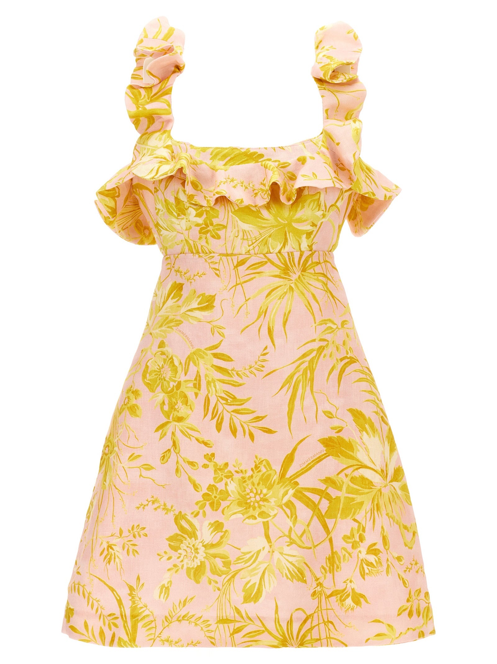 Zimmermann 'Golden Ruffle' Dress - 1