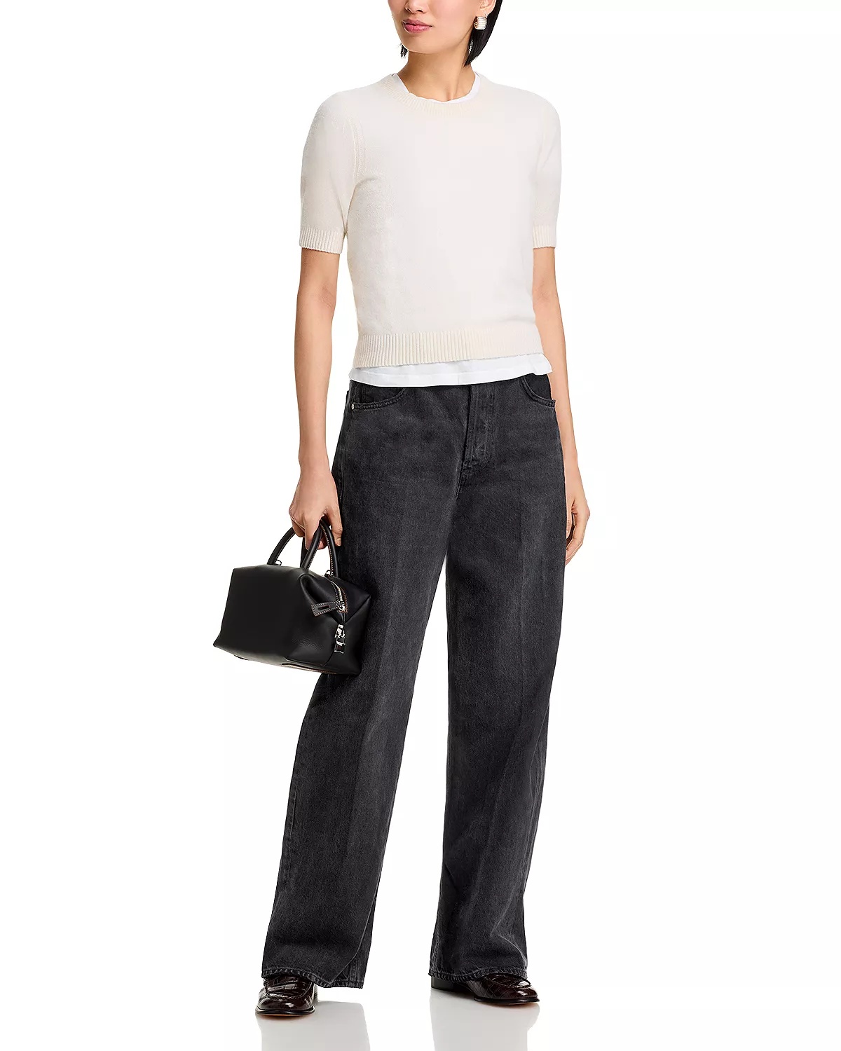 Cashmere Sweater Tee - 2