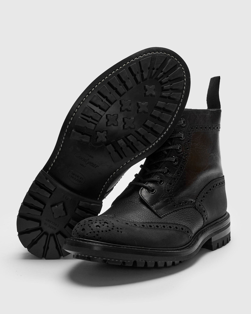 Tricker's "Overdrive" Stow Boot in Quad Black outlook