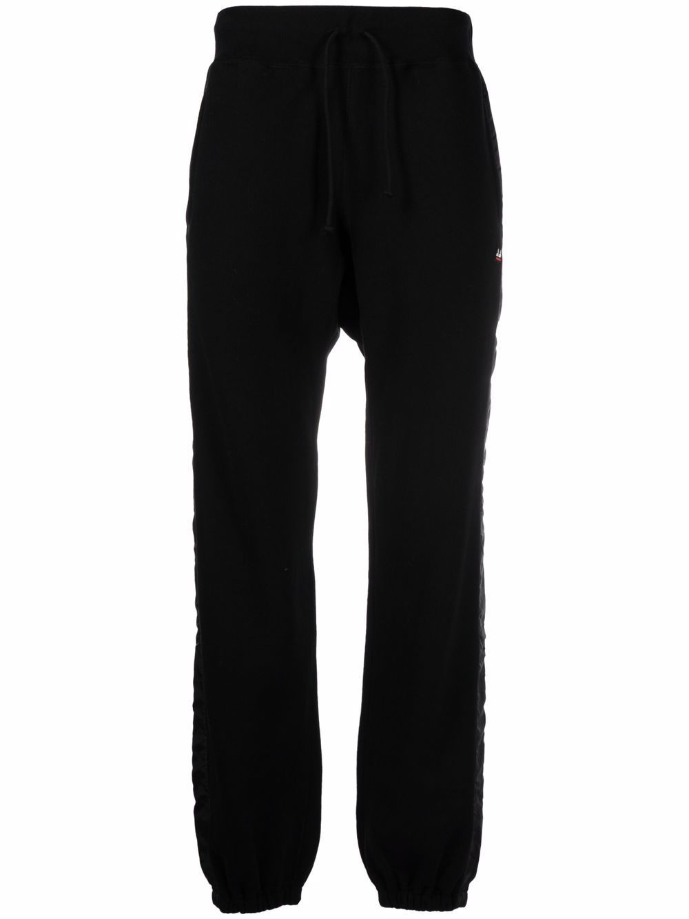 tonal-trim wide leg trackpants - 1