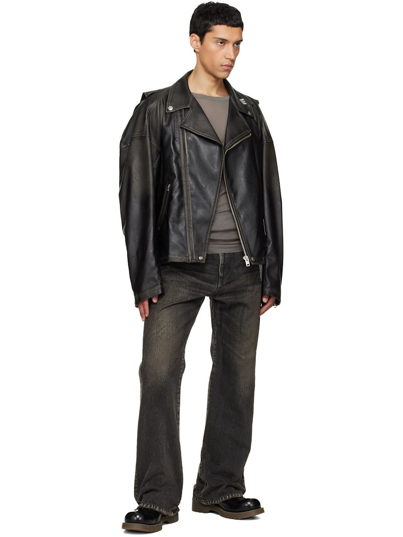 Maison MIHARAYASUHIRO Black Flared Jeans outlook