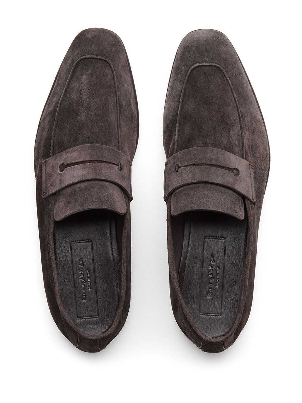 low-heel penny loafers - 4