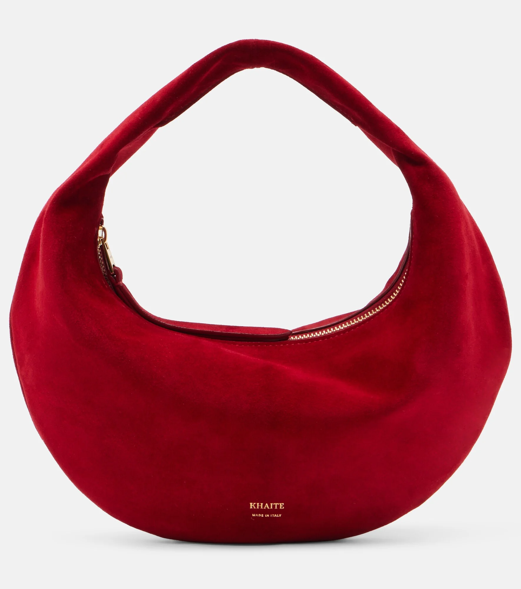 Olivia Mini suede shoulder bag - 1