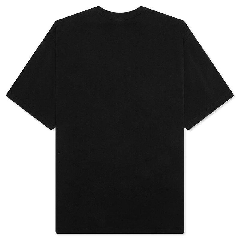 A BATHING APE® PIXAL COLLEGE RELAXED FIT TEE - BLACK outlook