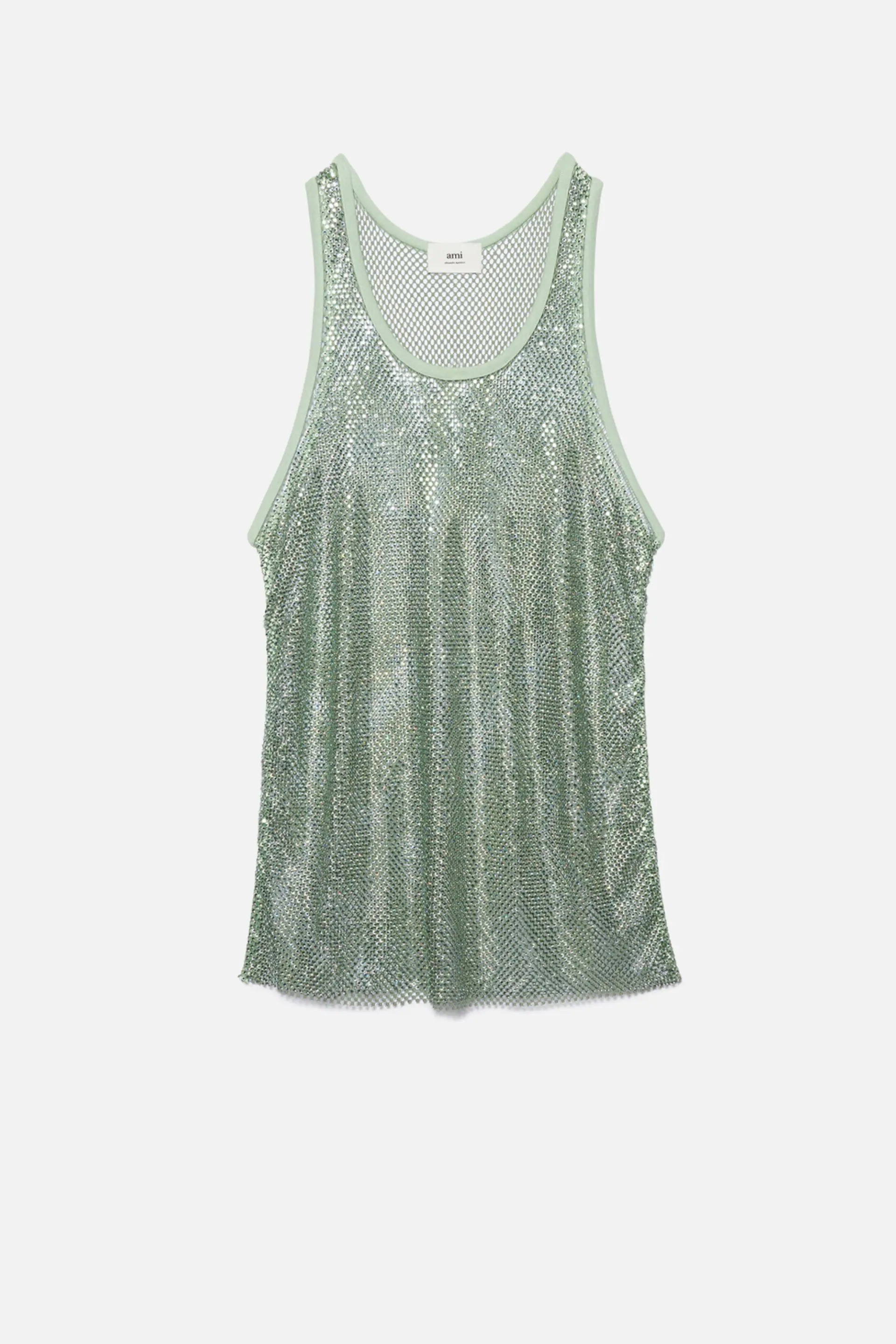 Rhinestones Oversized Tank top - 1