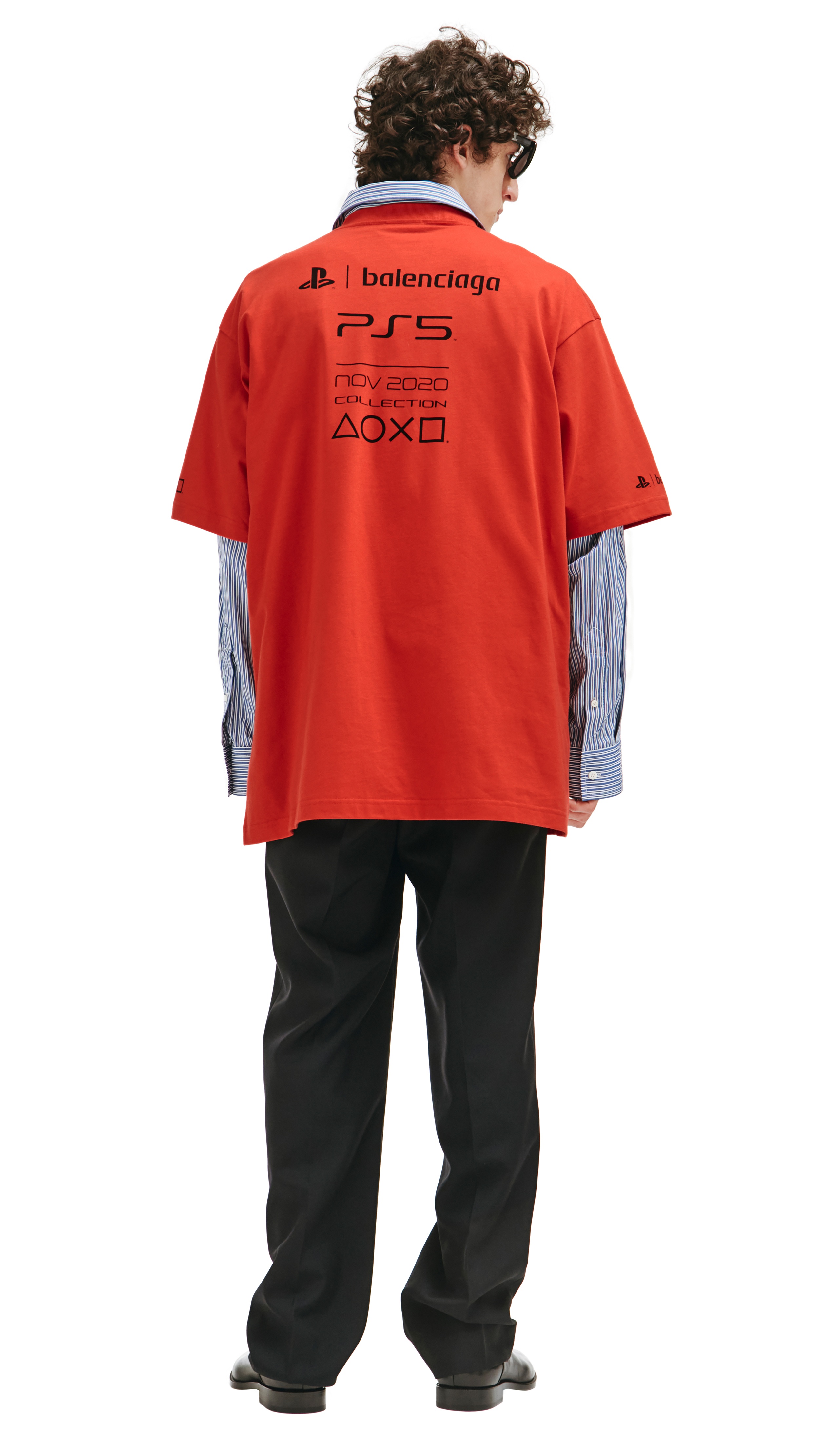PLAYSTATION T-SHIRT IN RED - 3