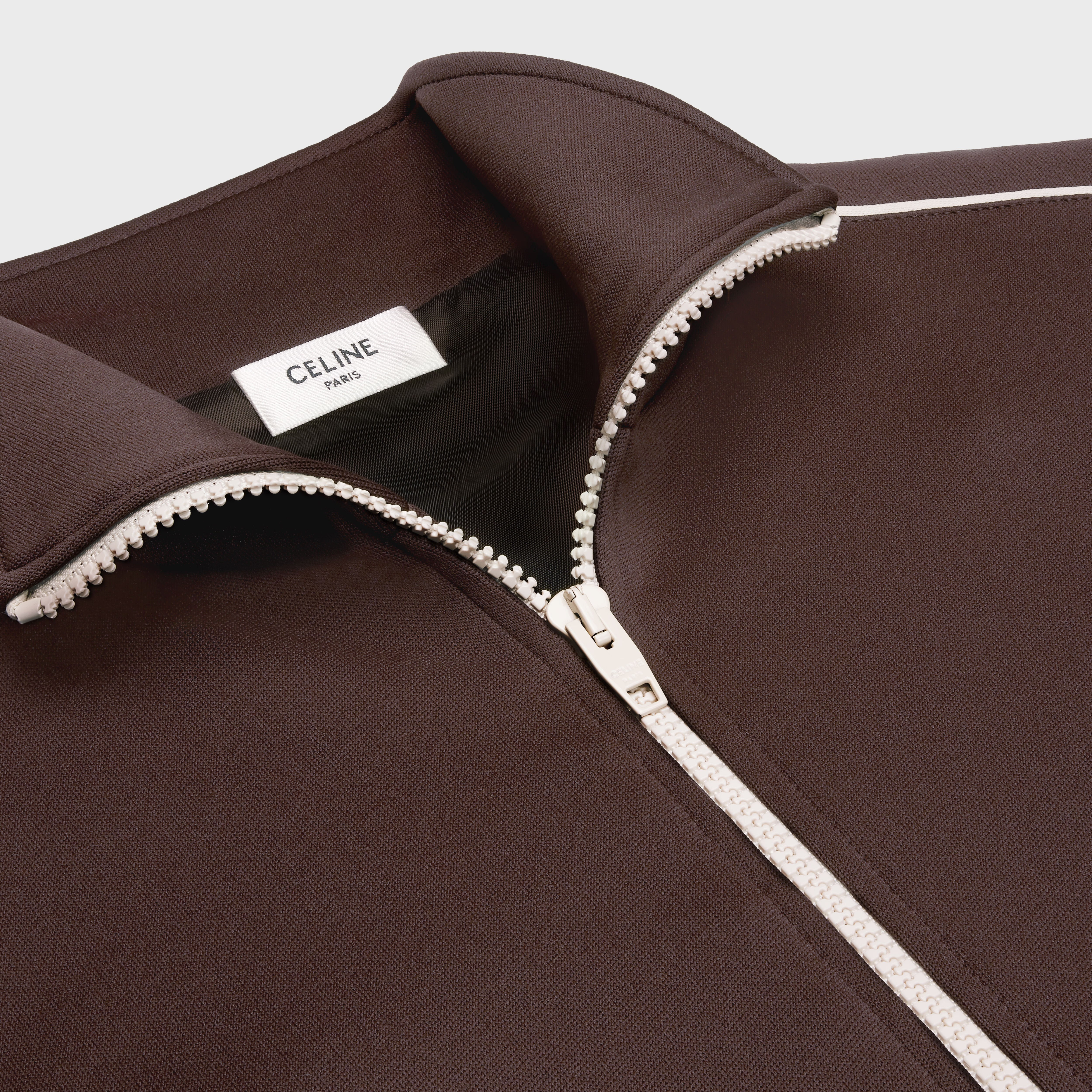 tracksuit jacket in double face jersey - 5
