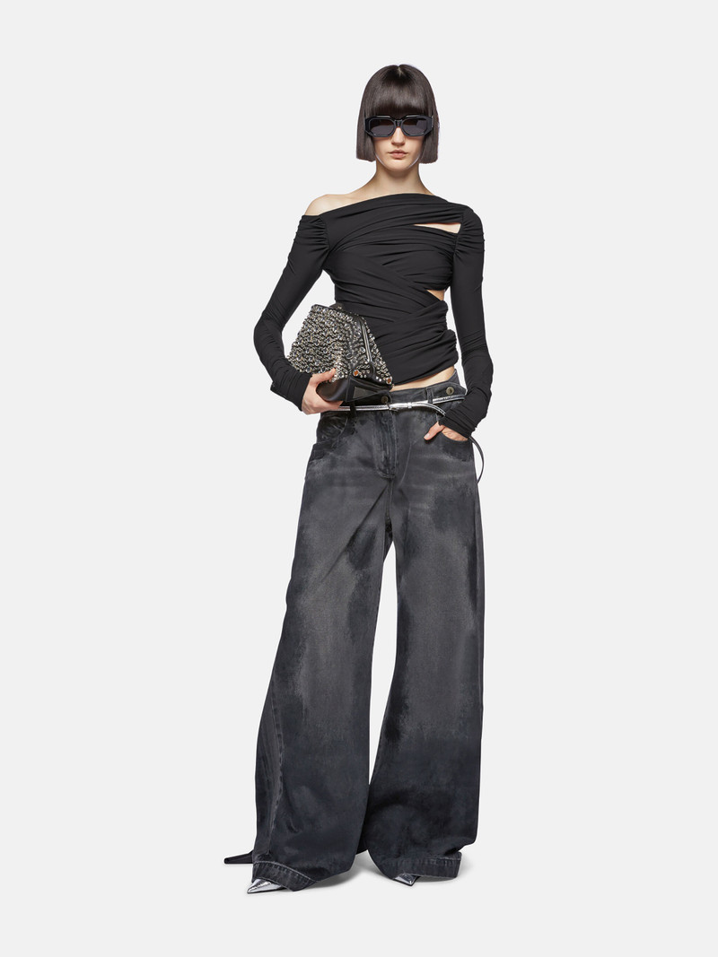 THE ATTICO BLACK TOP outlook