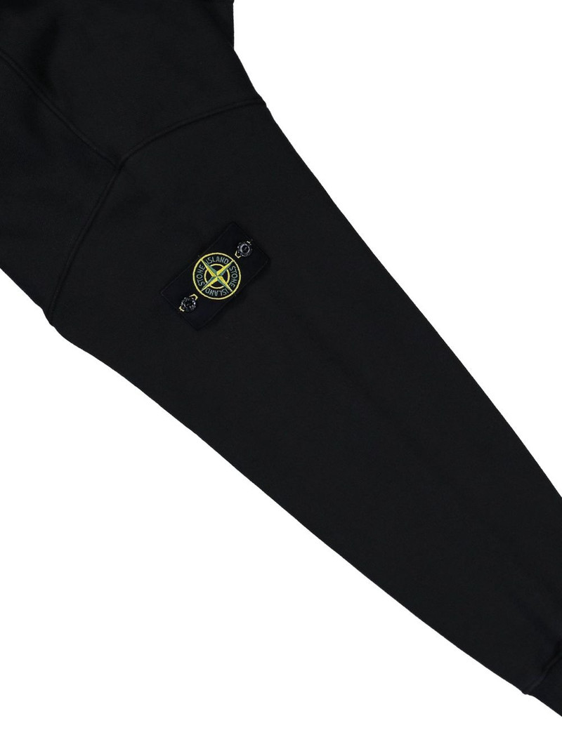 Compass-badge crew-neck sweatshirt 3