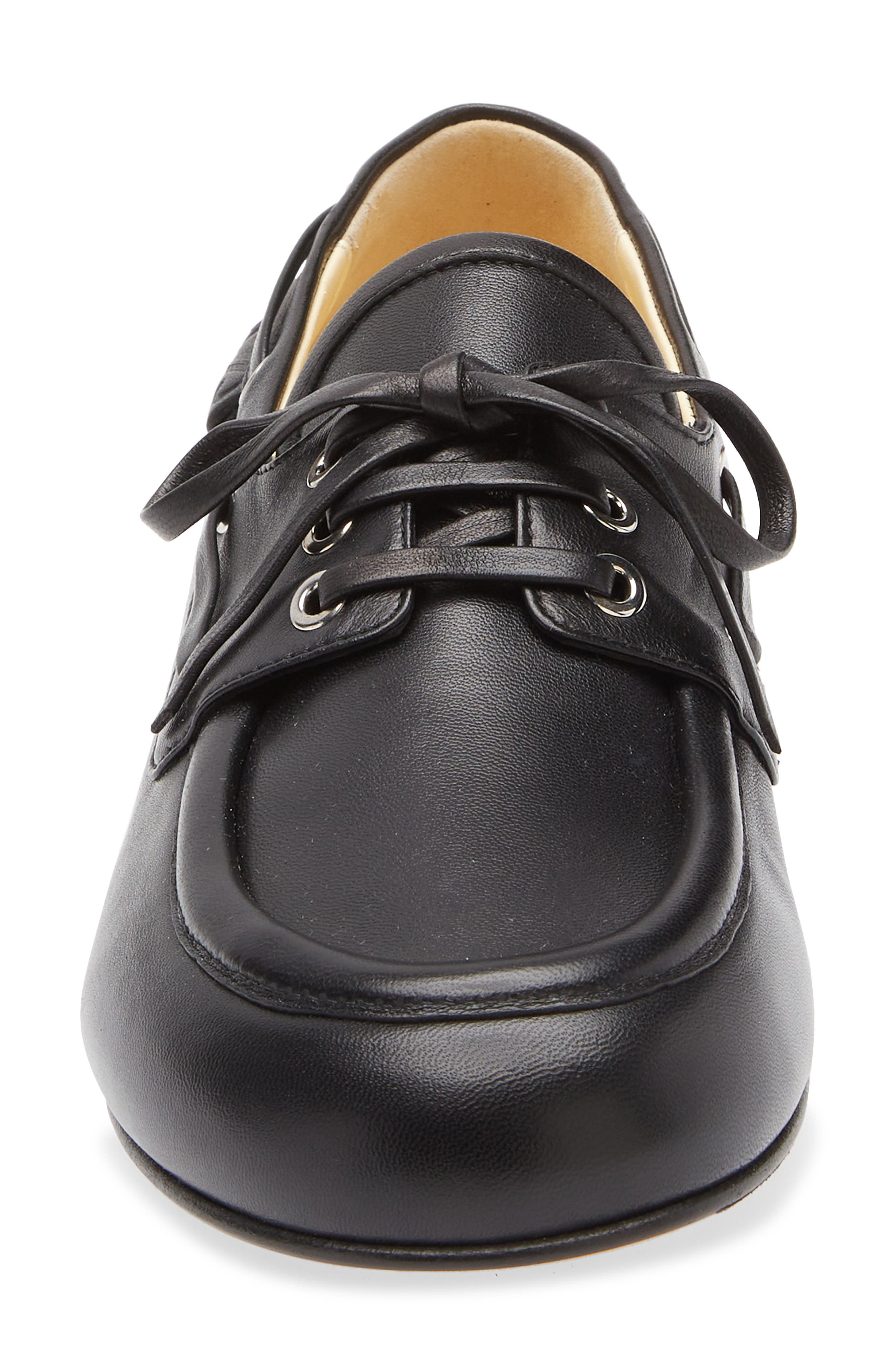 Proenza Schouler Boat Shoe in Black at Nordstrom - 4