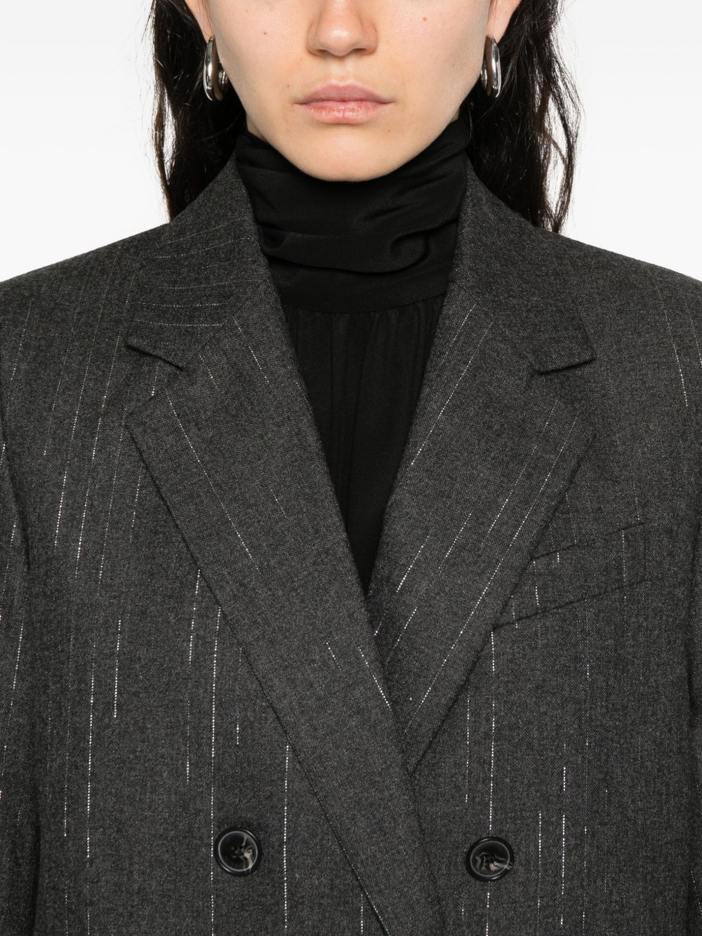 double-breasted blazer - 5